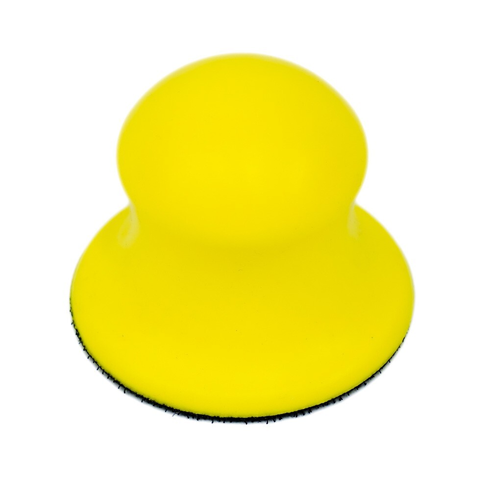 3″ Hand Sander | Block Palm Round Polishing Buffing Sanding