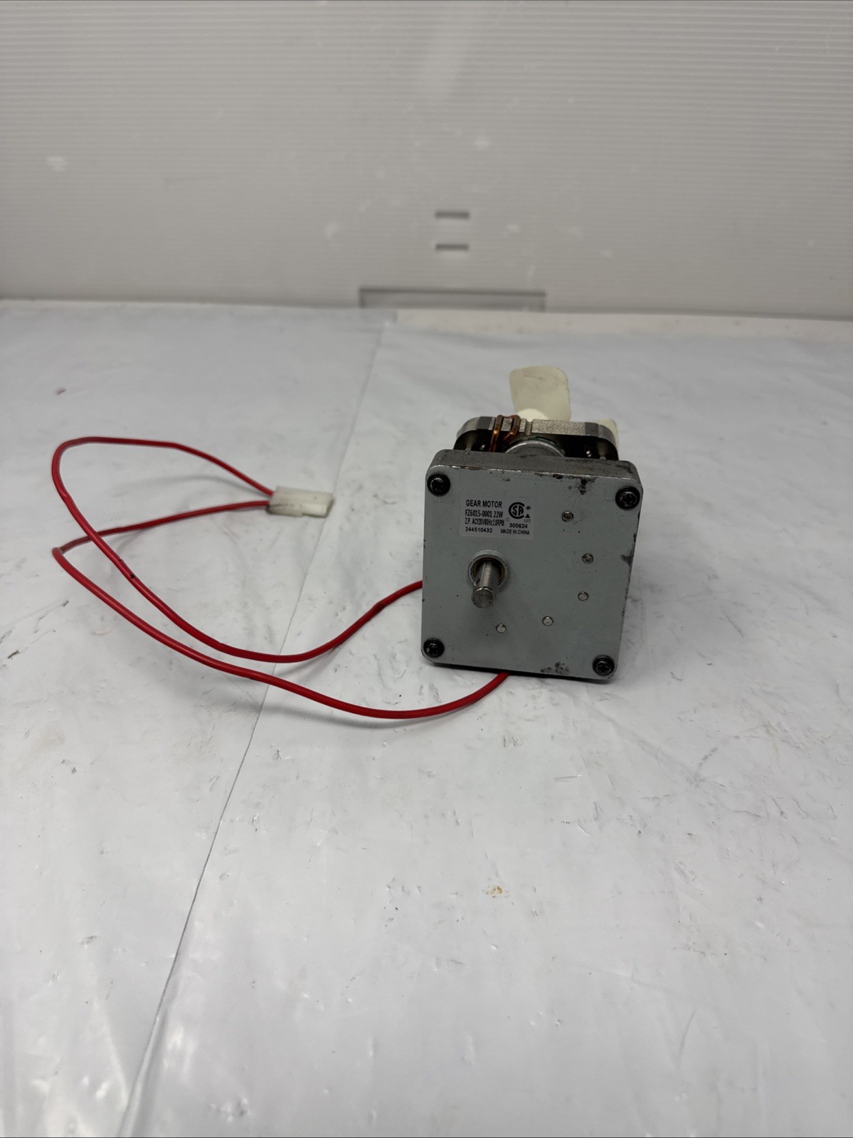 Auger Gear Motor FZ6015-0001 120V 60Hz For Outdoor Pellet Grill PL2040 – 22W