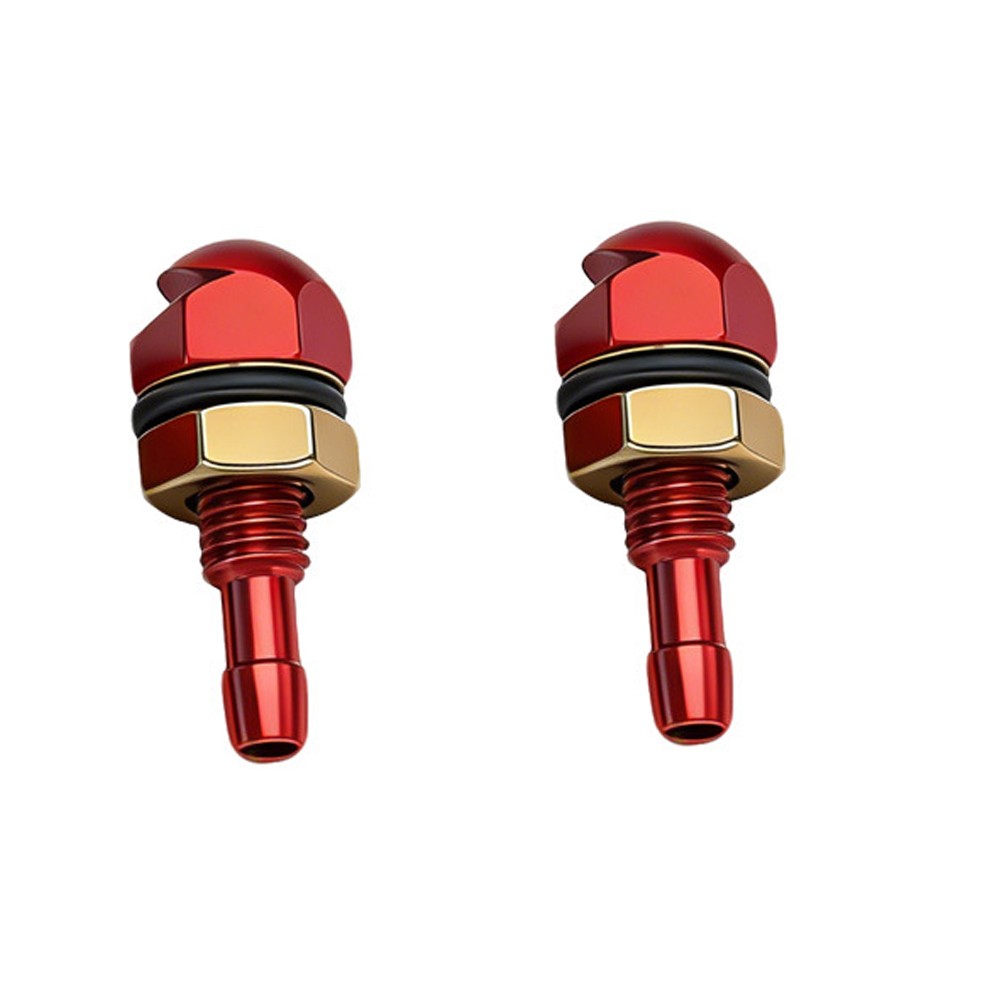 2Pack Universal Vehicle Aluminum Windshield Wiper Water Jet Spray Washer Nozzle
