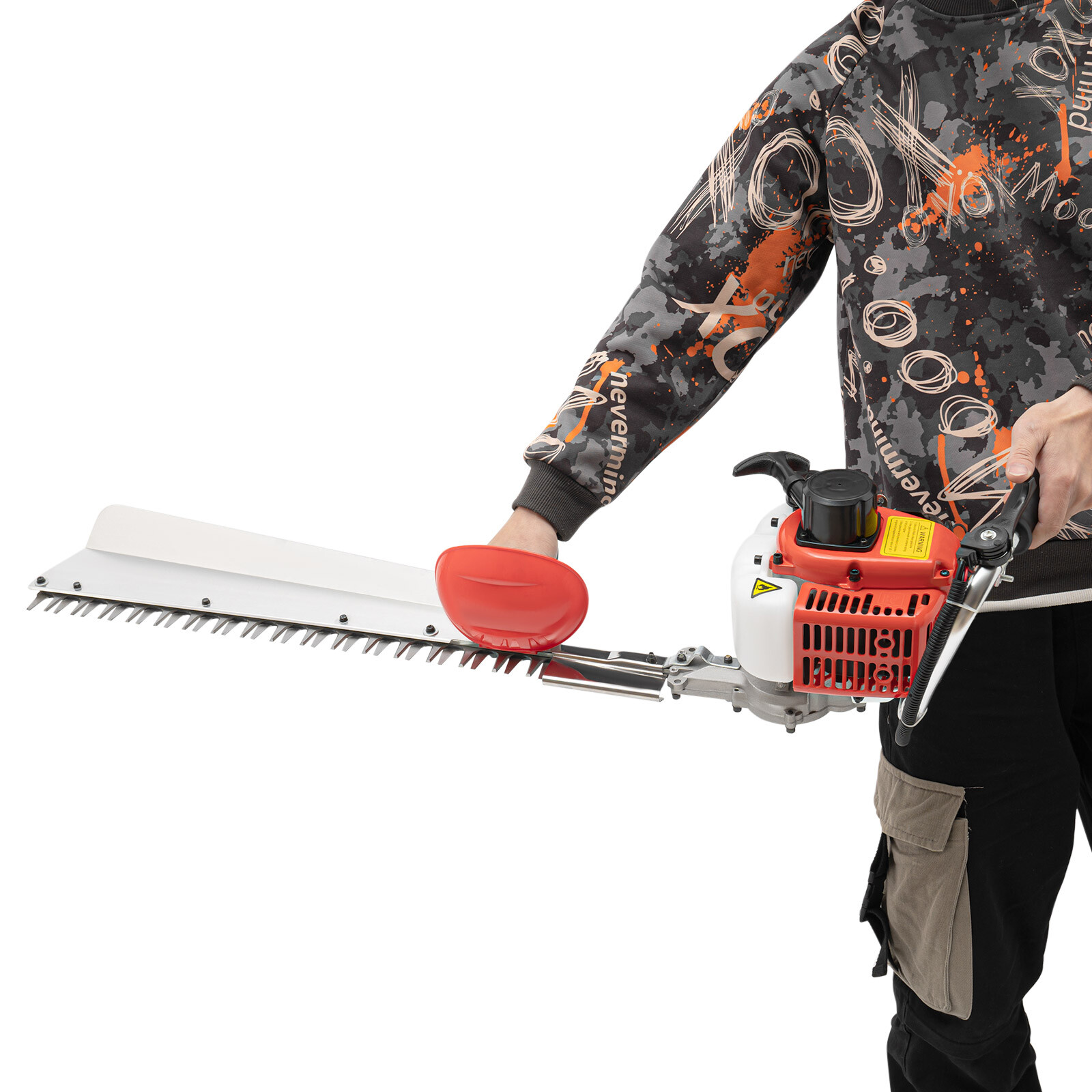 Gasoline Hedge Trimmer Gas Powered Handheld Hedge Trimmer 27.56″ Blade Cordless