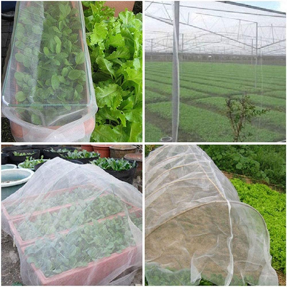 20- 200FT Mosquito Garden Bug Insect Netting Barrier Bird Net Plant Protect Mesh