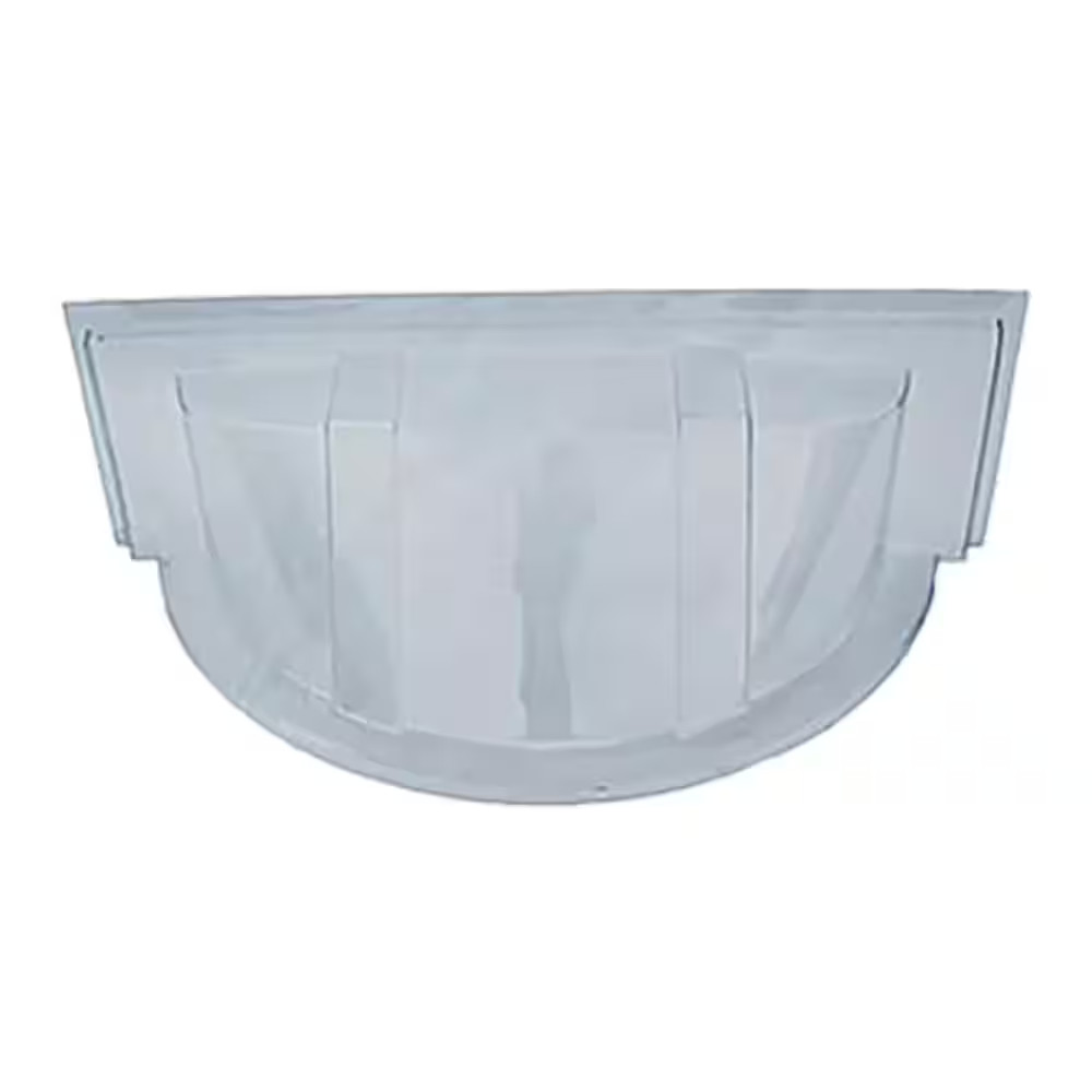 Window Well Cover Round Bubble, Economy 39 in. W x 17 in. D x 15 in. H, 1 Pack