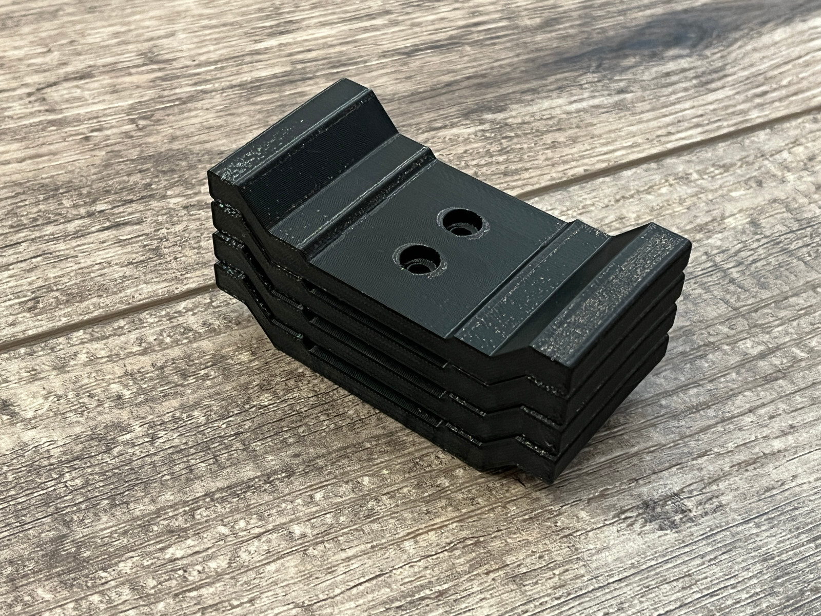 8 Pack – Battery Holder Wall Mount Shelf For EGO 56V – 3D Printed