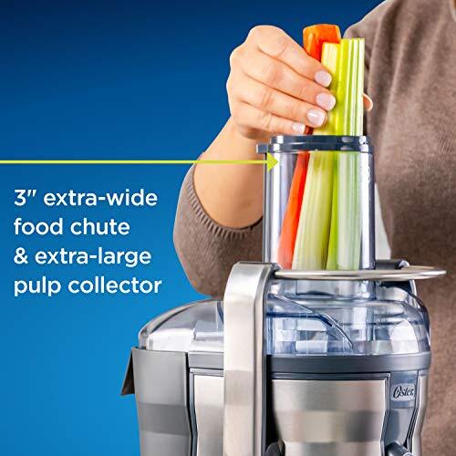 Oster Easy-to-Clean Professional Juicer, Stainless Steel Juice Extractor, Aut…