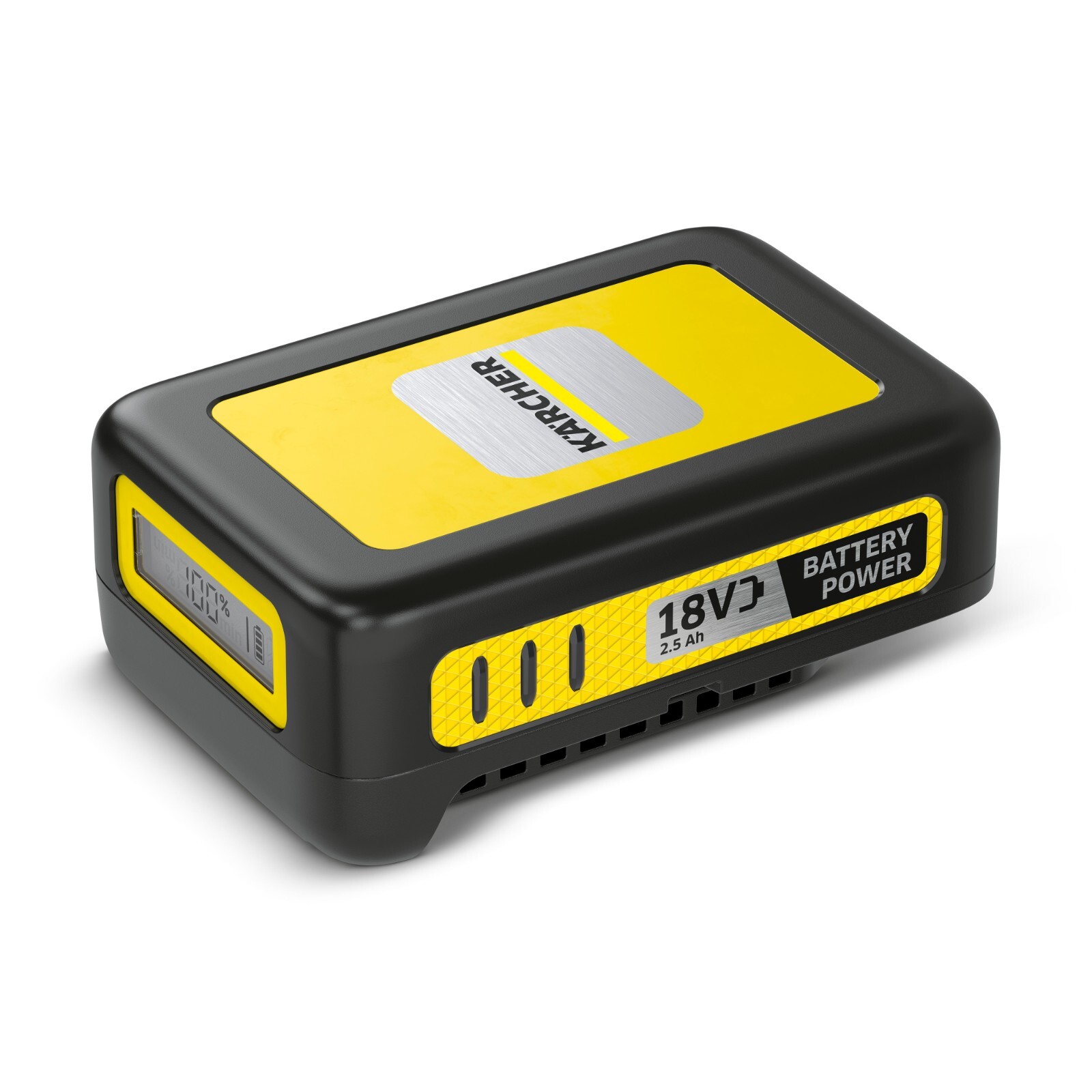 Kärcher 18V Battery 2.5 Ah, Real Time LCD Display, Lithium Ion – NEW