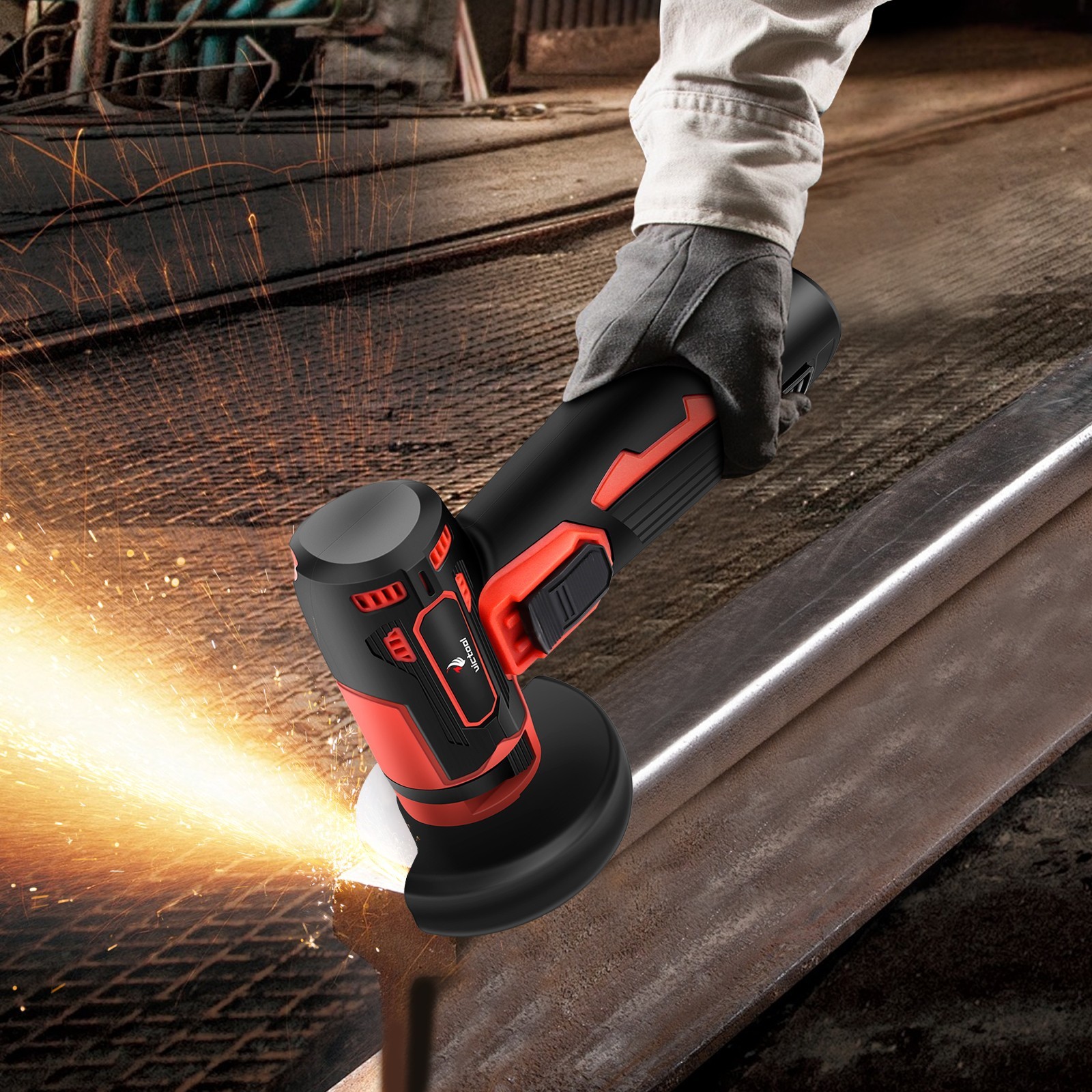 12V Mini Cordless Angle Grinder 3 Inch Handheld Electric Polishing Tool + Bat