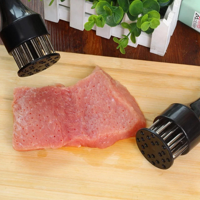 1PC Meat Tenderizer Tool 21 Stainless Steel Needles For Tenderizing Kitchen Tool