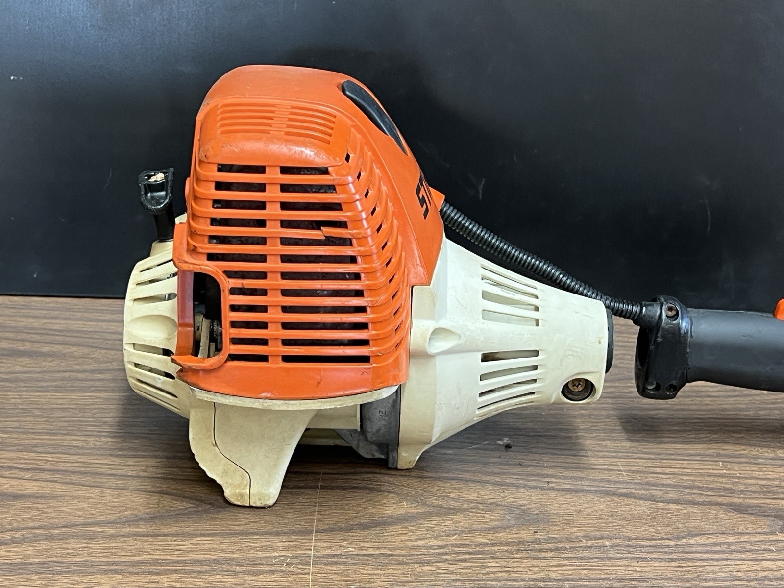 STIHL FS100RX Trimmer Engine Head For Parts / 31cc Project Read Note Valve/Cam🔧