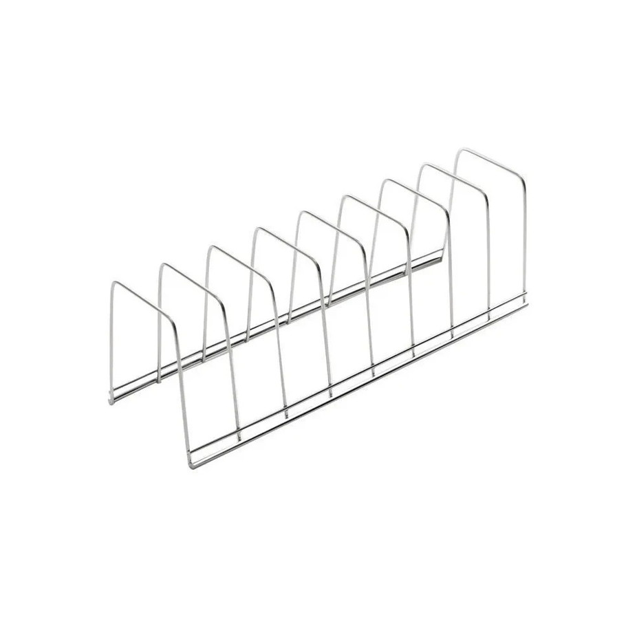1 pc Stainless Steel Dish Drainer Rack Plate Bowl Organizer