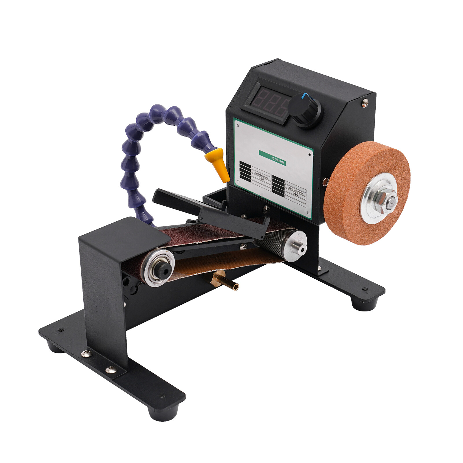 DIY Mini Electric Belt Grinder Machine Grinding Polishing Abrasive Belts Sander