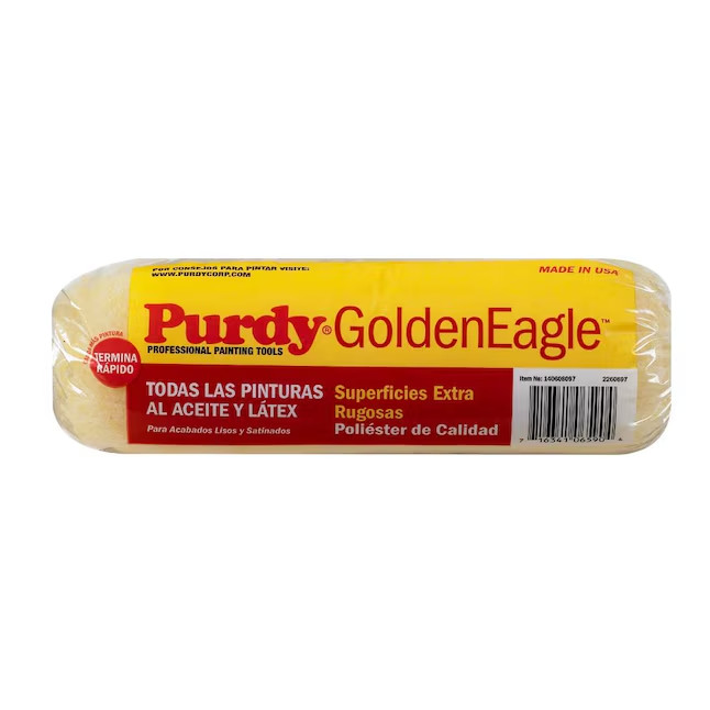 9-in x 1-1/4-in Nap Golden Eagle Standard Knit Paint Roller Cover