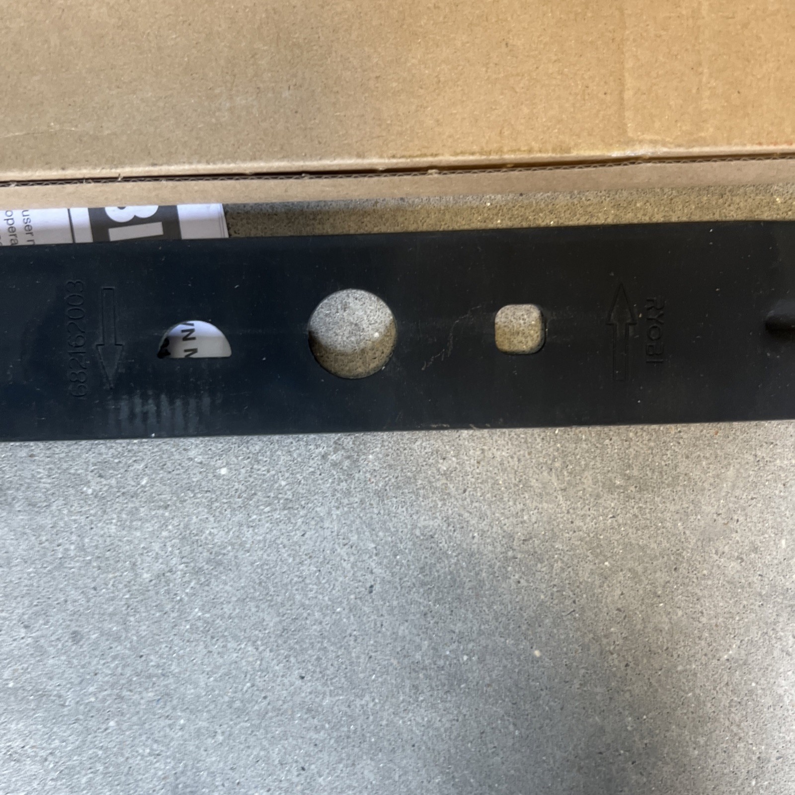 Genuine RYOBI 20 in. Replacement Blade for 20 in. Electric Lawn Mower AC04017