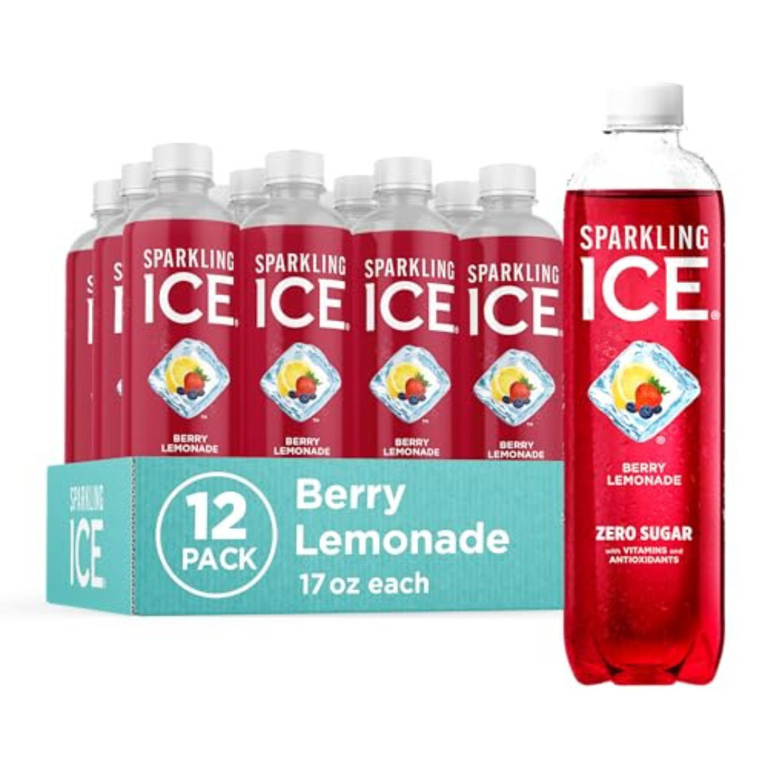 Sparkling Ice, Sparkling Water, Zero Sugar, 17 fl oz, 12 Pack, Select Flavor.