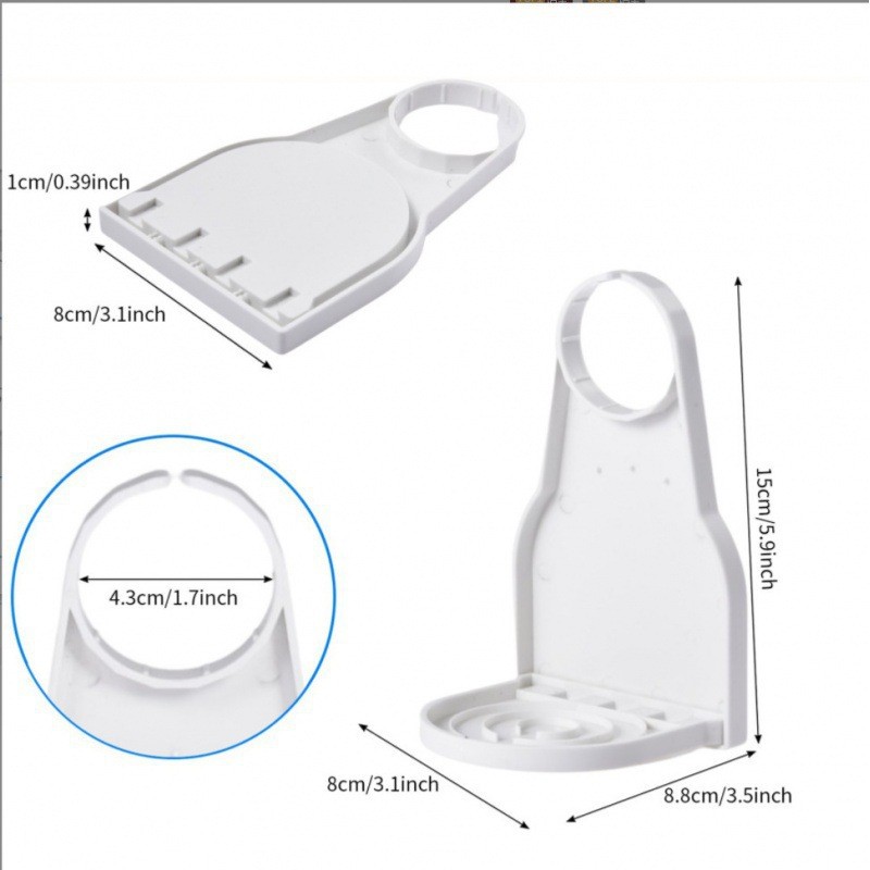 2x Laundry Detergent Holder No Spill Drip Catcher for Laundry Room Organization