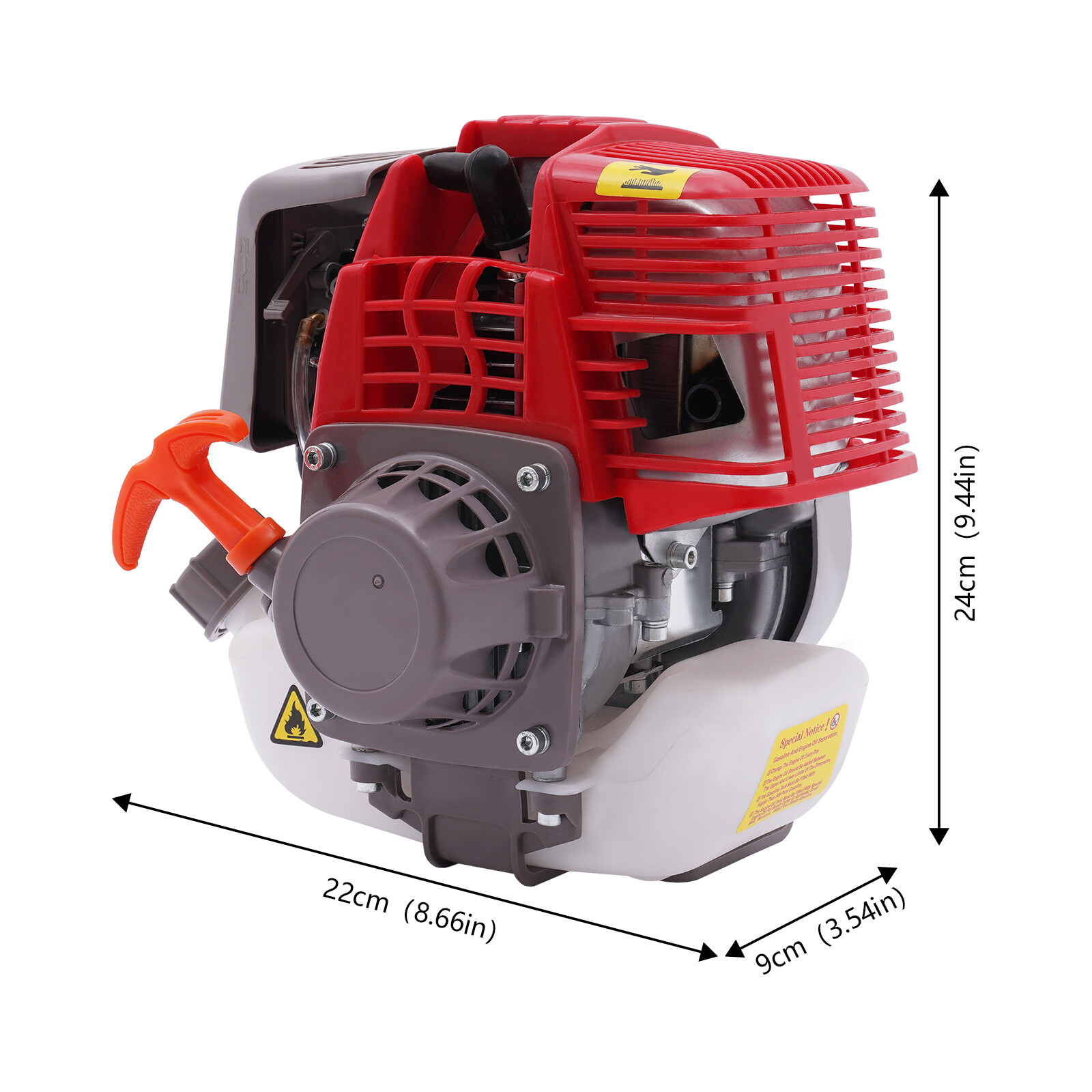 4-Stroke Gasoline Engine Pull Start Gasoline Engine Single Cylinder Engine