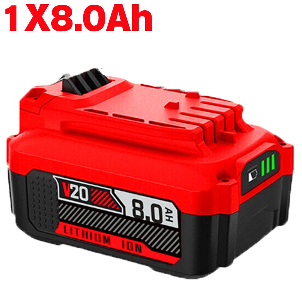 Pack 8.0Ah For Craftsman V20 20V MAX Lithium Battery CMCB206 CMCB202 CMCB204 NEW
