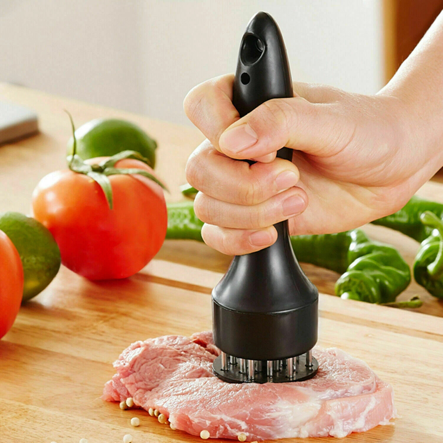 USA Professional Meat Tenderizer With 21 Stainless Steel Needle Kitchen Tool