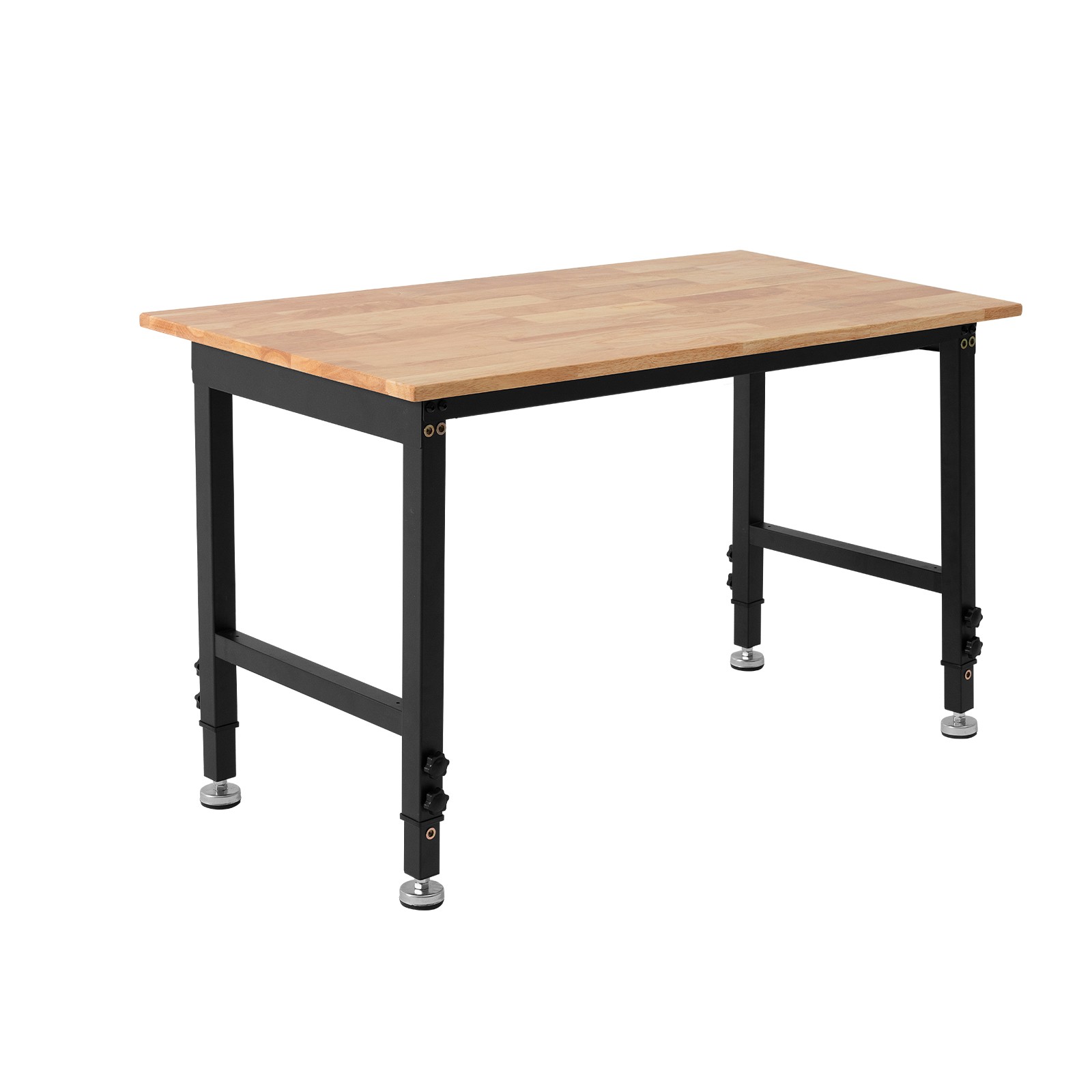 Uimoso 48 x 24 in Adjustable Workbench with 1500 lbs Capacity and Oak Wood Top
