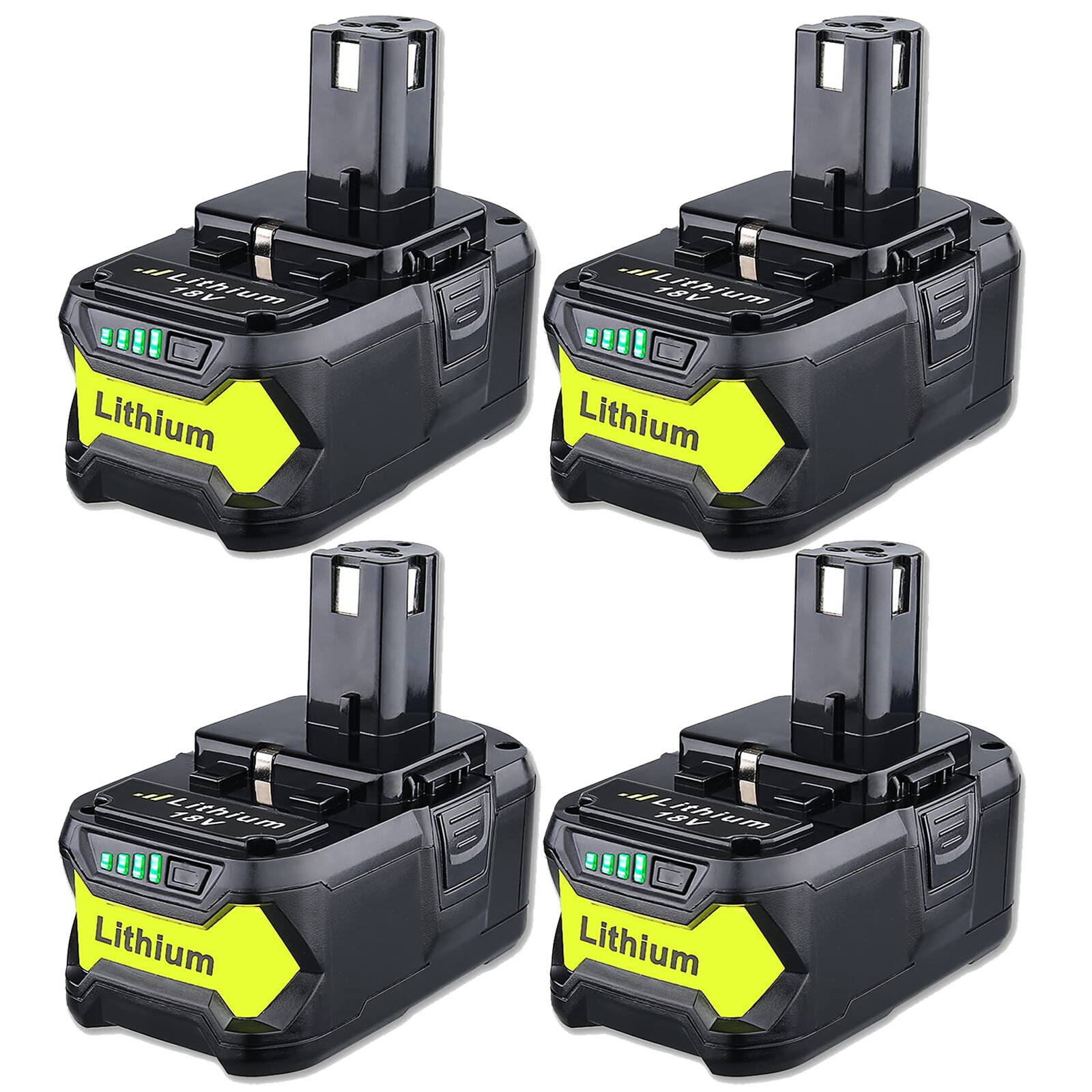 8.0Ah For RYOBI 18V Lithium Battery for One+ Plus P108 18 Volt High Capacity NEW