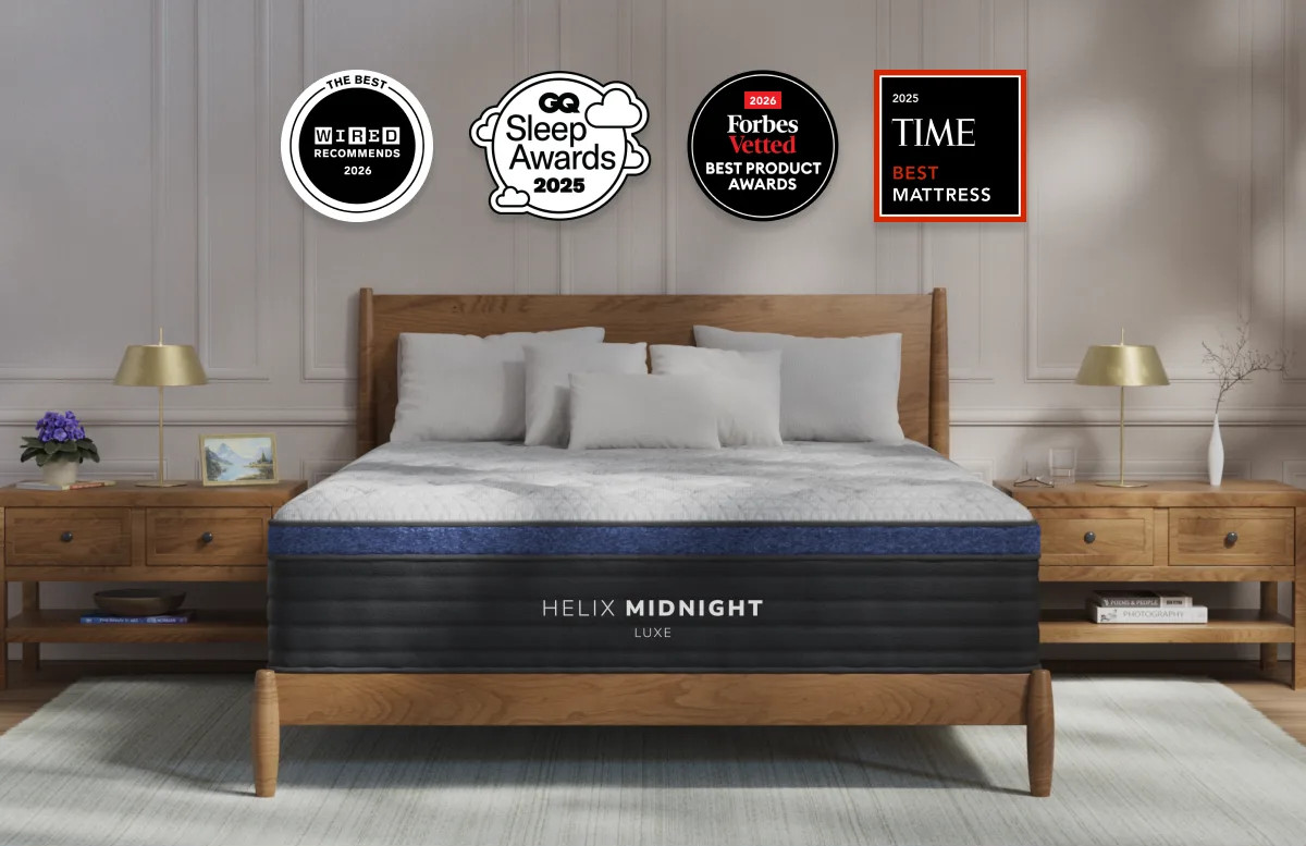 Helix Luxe Mattress + GlacioTex Cover – BRAND NEW – FACTORY SEALED AND BOXED