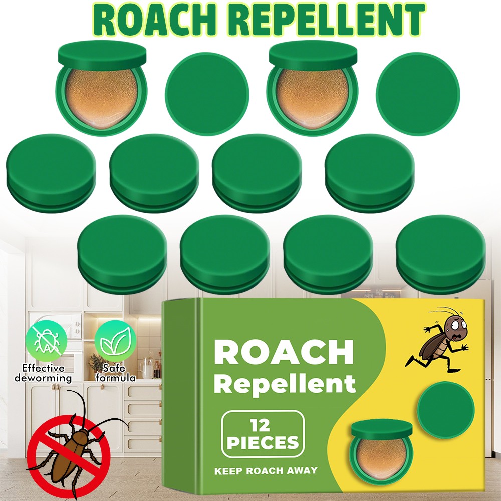 12-48PCS Cockroach Gel Bait Roach Killer Powerful Roach Repellent Bait Trap
