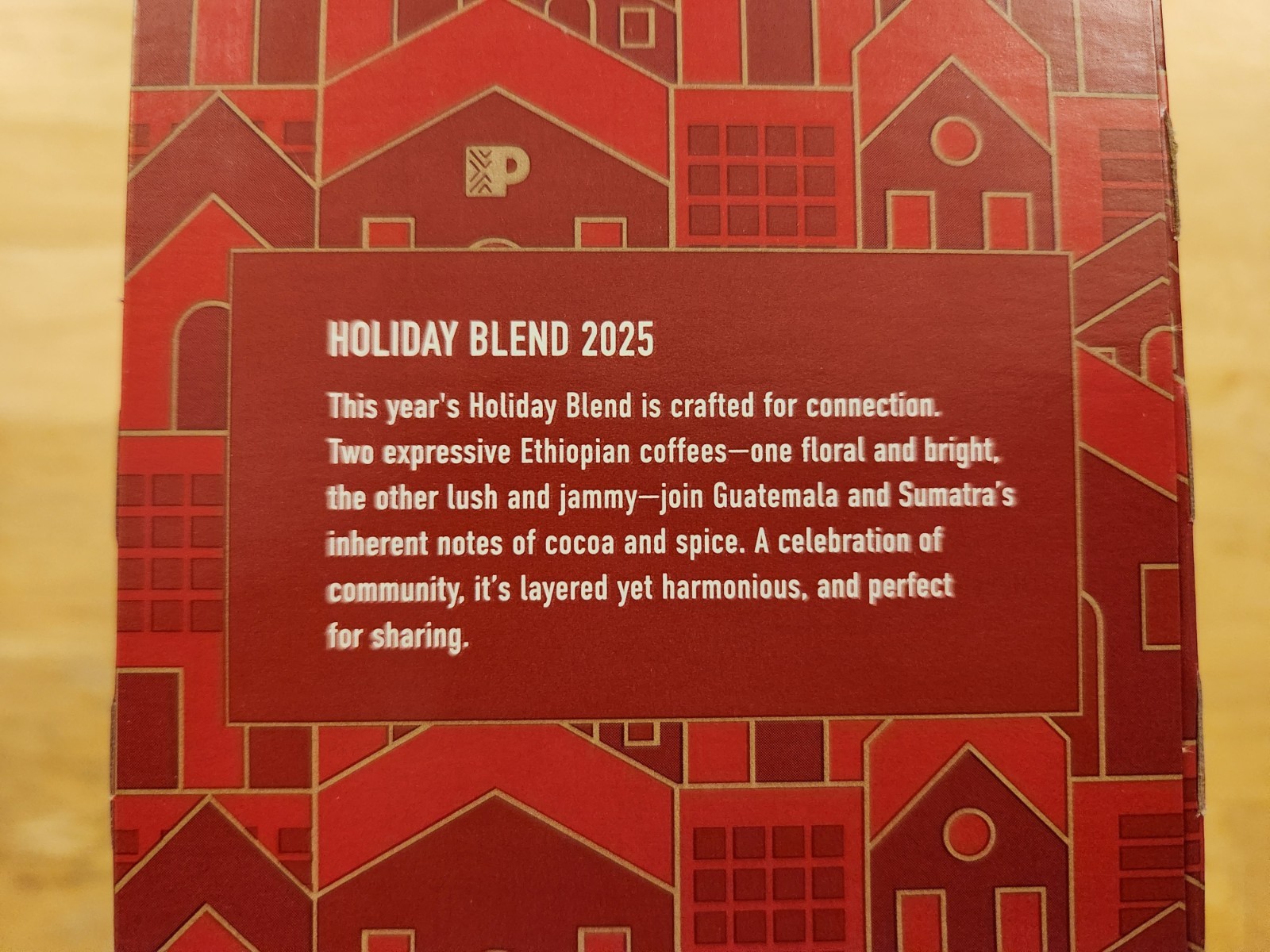 Lot Of 60 Peet’s 2025 Holiday Blend Dark Roast Ground Coffee K-Cups Peets 8/7/26