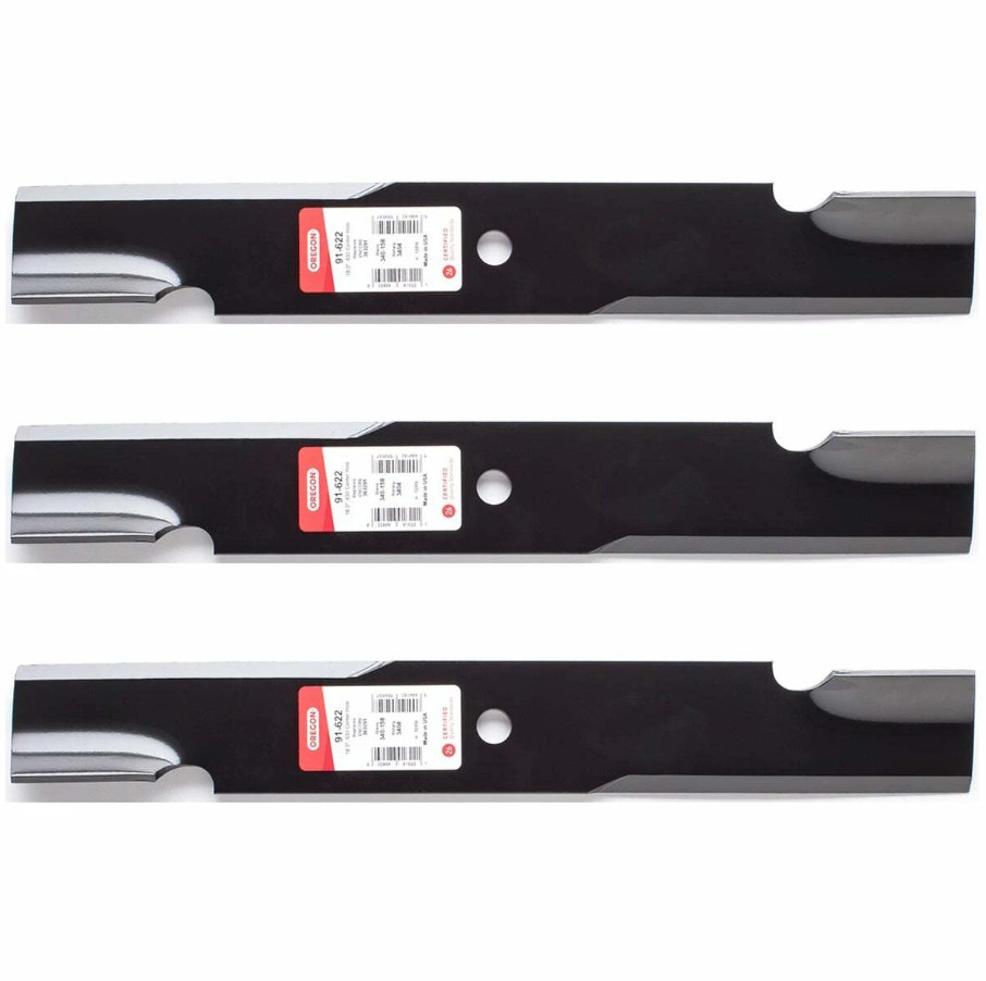for 3PK Oregon 91-622 Blades Fits Gravely 52 Pro Turn 152 XDZ Pro Master 252 XDZ