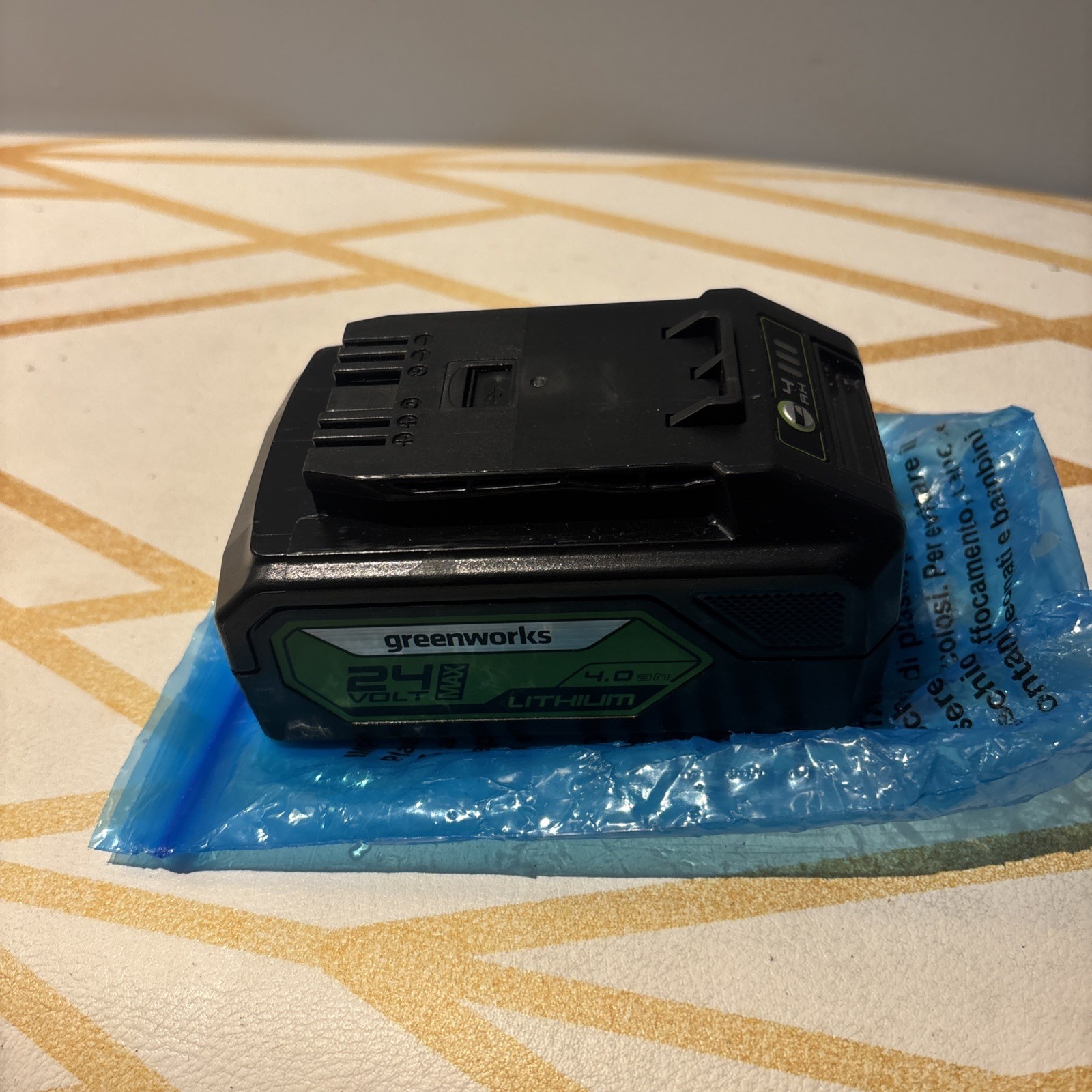 Greenworks BAG709 24V MAX 4Ah USB Battery