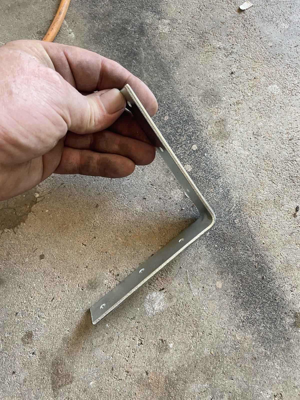 Metal Angle Bracket L-Shaped Brace 5”*5”, 3 Holes per Leaf. Price is for 50 piec