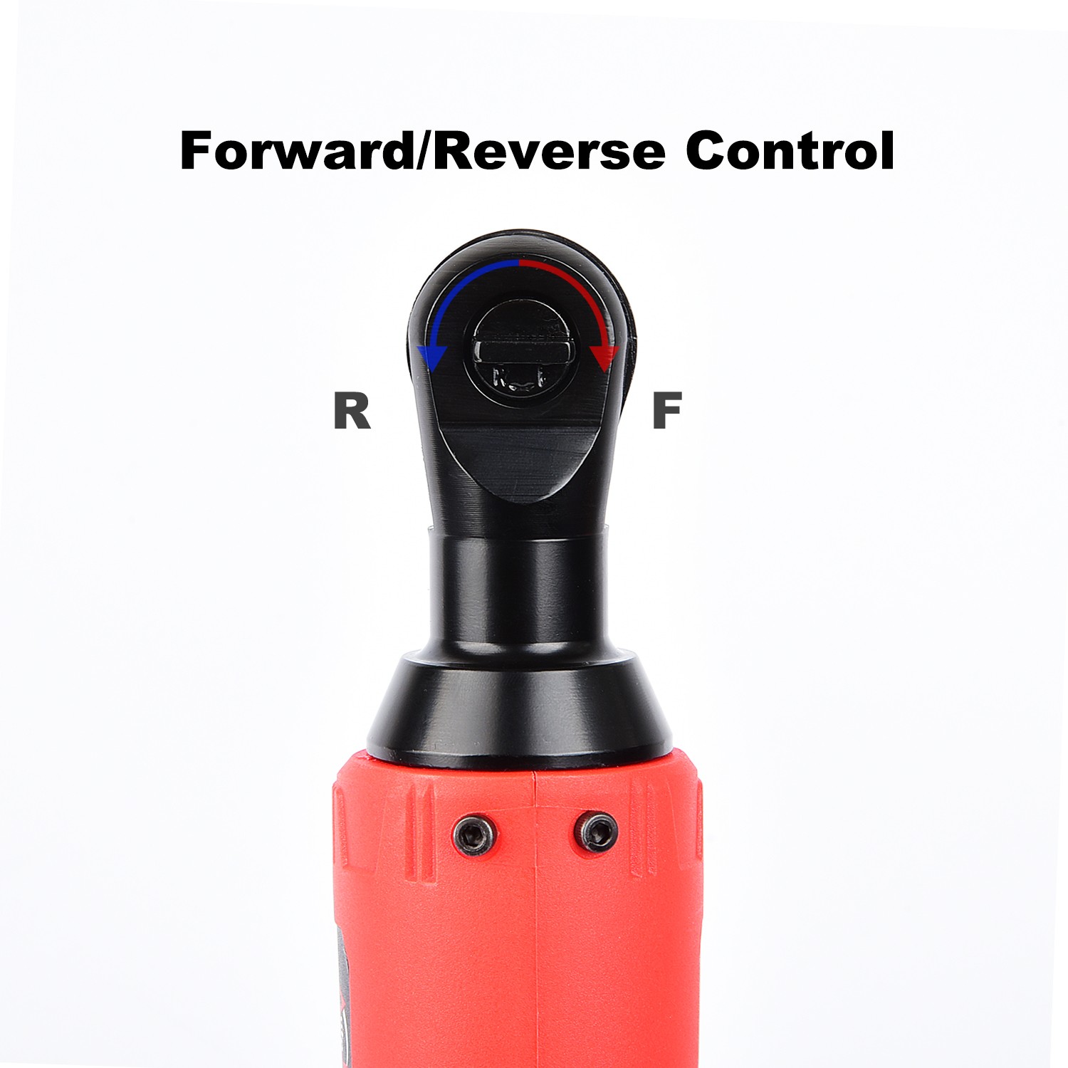 Electric Cordless Ratchet 3/8″ Right Angle Wrench Impact Power Tool + 2 Battery