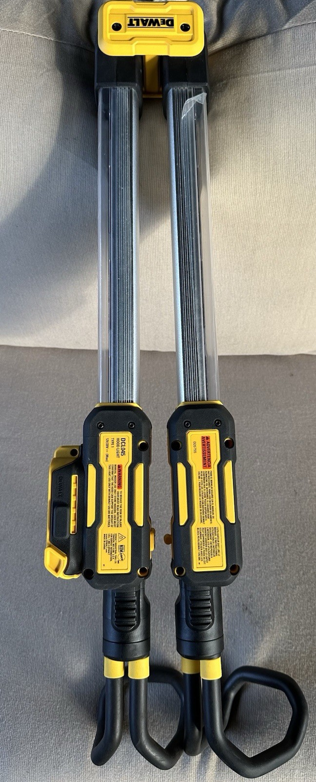 DEWALT DCL045B 12V/20V Cordless LED Hood Light-includes 1 12V Battery & Charger!