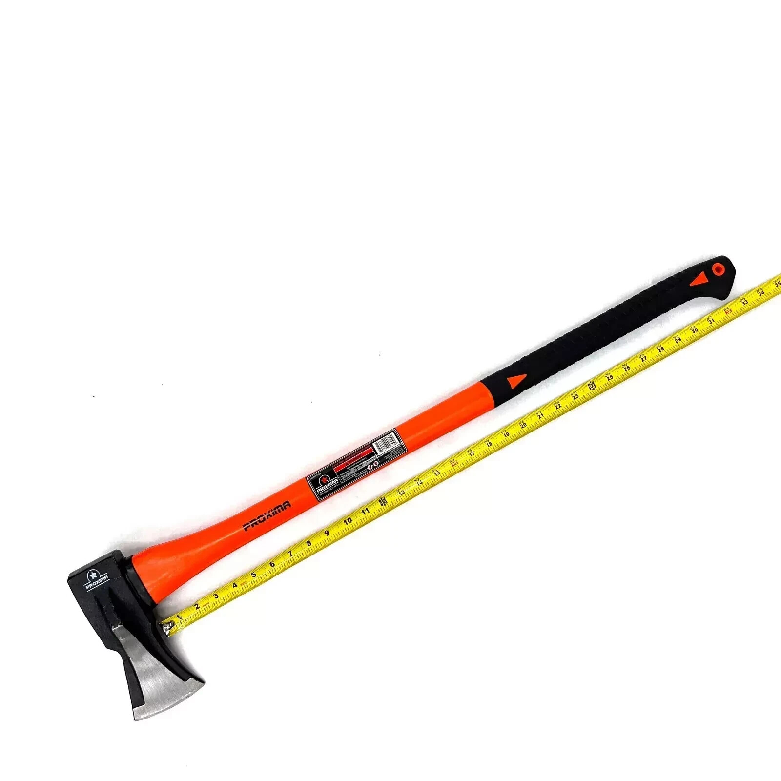 Set of Proxima 3.5 lbs Hickory Axe and 4.5 lbs Fiber Log Splitter 36in Full Size