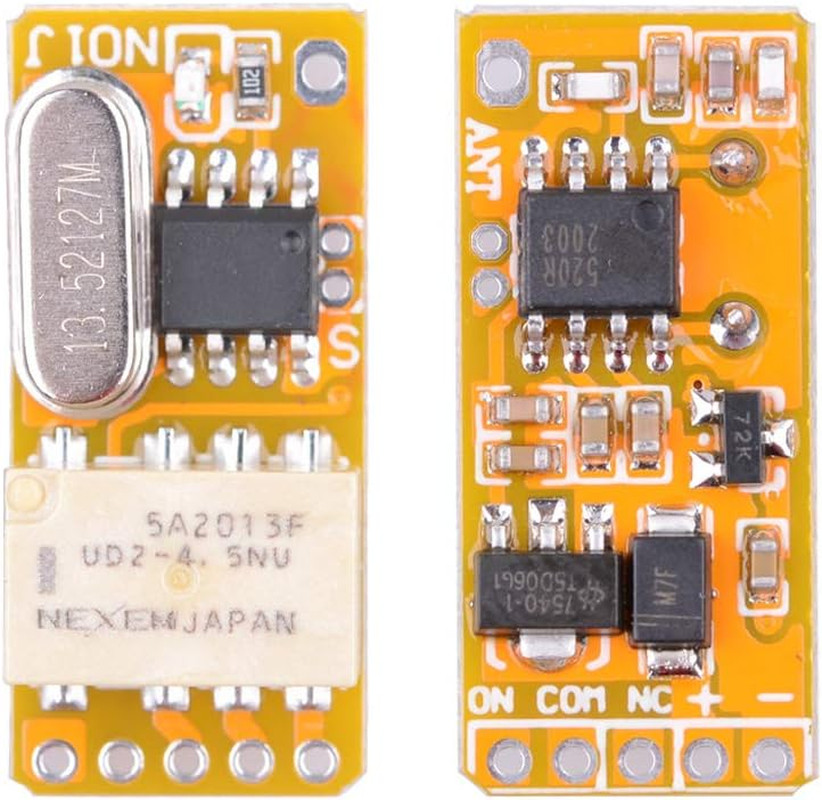 DC 3.7V – 12V 5V Mini Size Relay Remote Control Switch, 433Mhz Wireless RF Momen