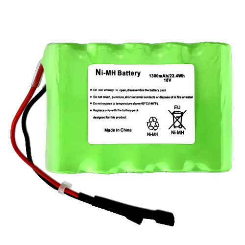 Replacement Battery for Euro-Pro Shark XB780N 1300mAh
