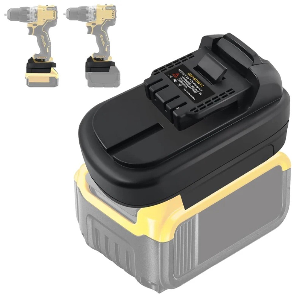 Battery Adapter for Dewalt 20V Battery Converter To for Dewalt 12V Power Tool