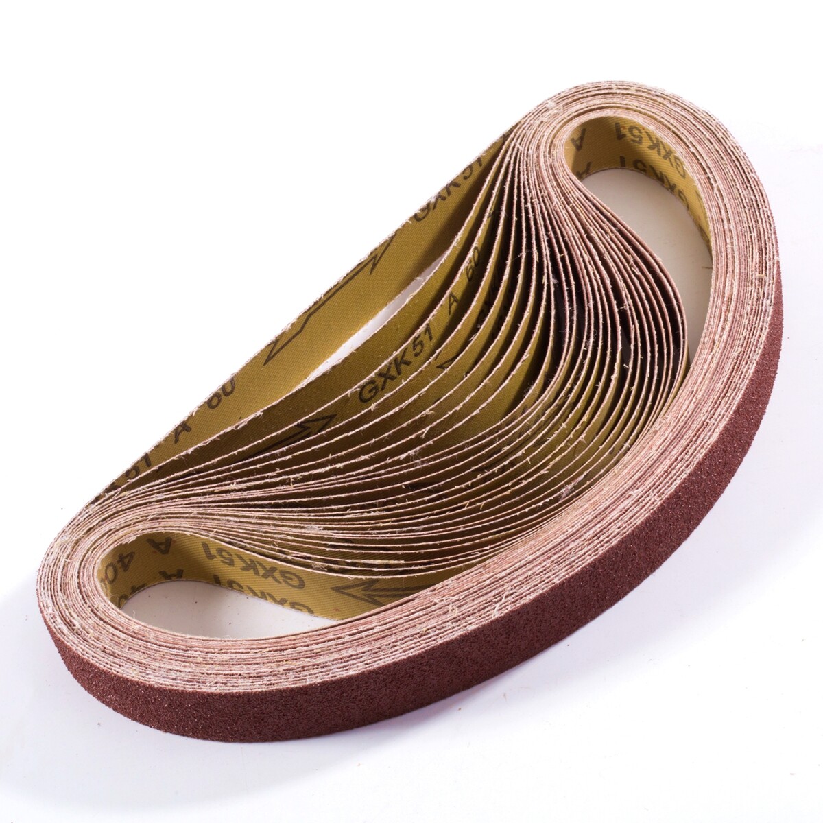 24Pack Premium 1 x 30 in AO Sanding Belts 60/80/120/150/240/400 Assorted Sander