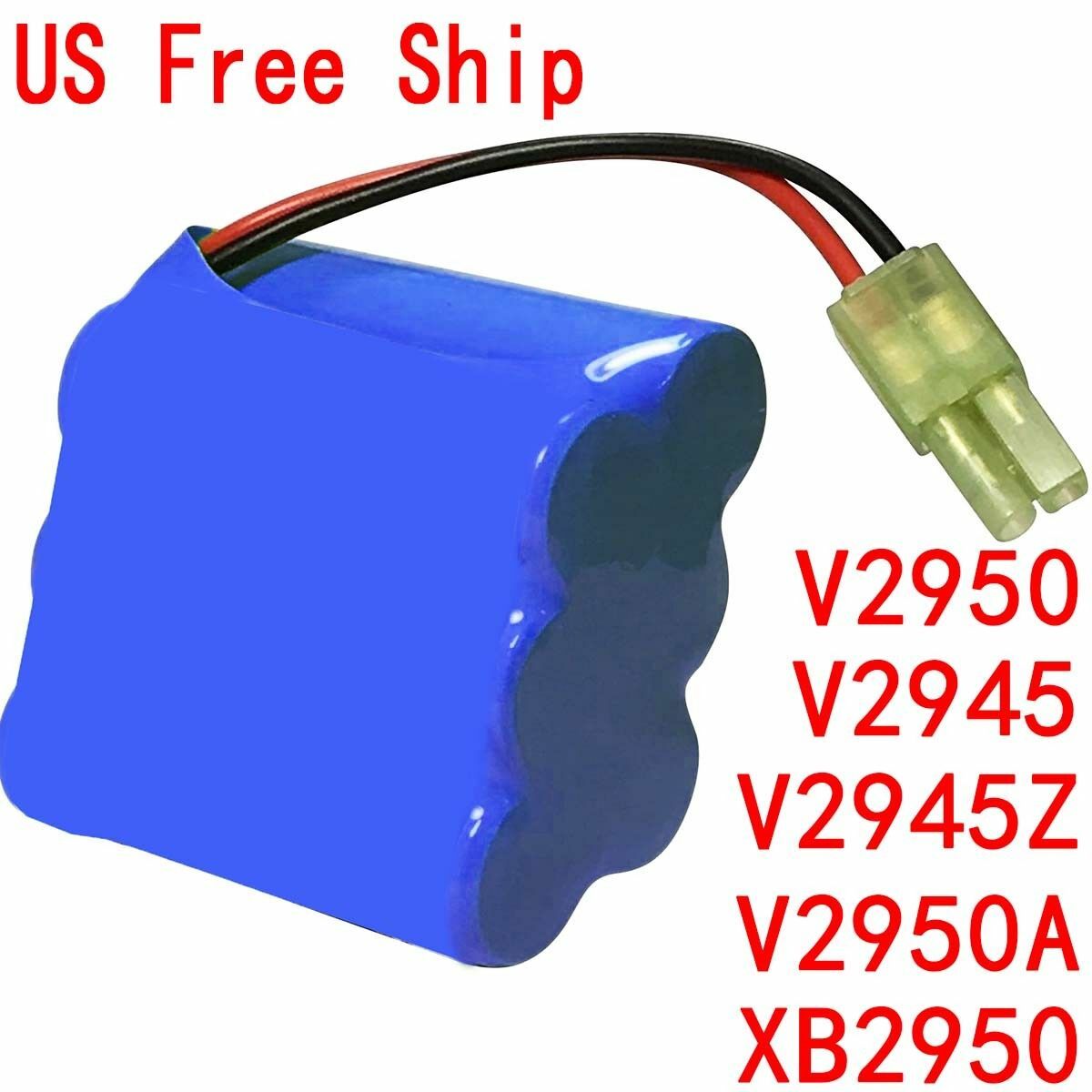 1500mAh Rechargeable Battery Replacement for Shark Floor & Carpet Sweeper XB2950