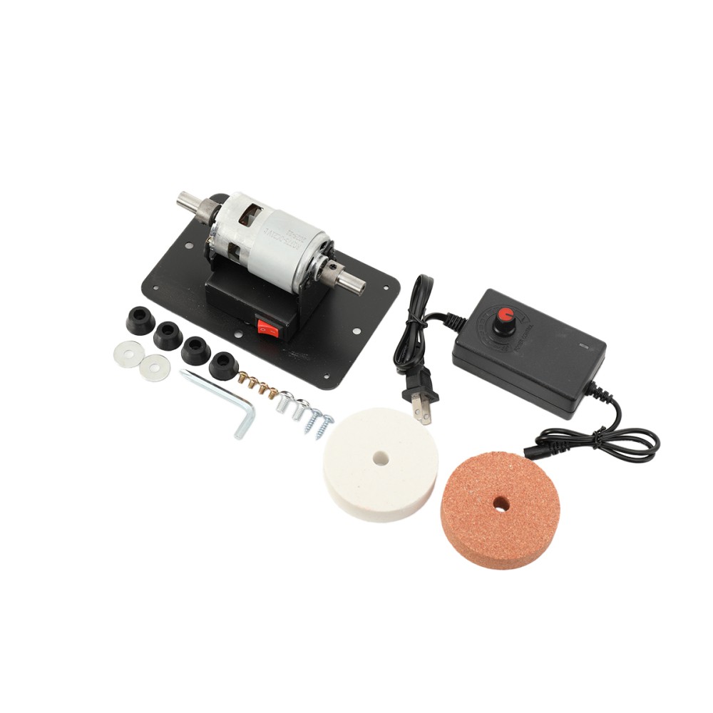 Electric Benchtop Sander 96W Mini Grind Sander Bench Grinder Sanding Machine DIY