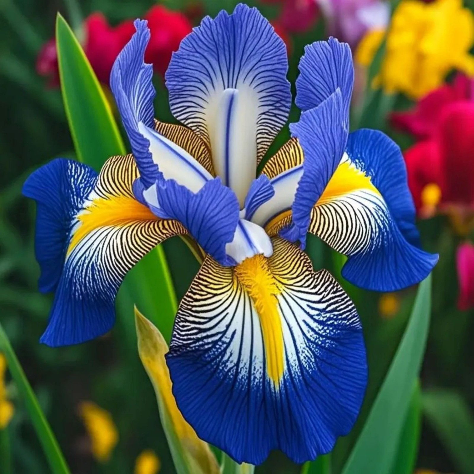 50 Iris Seeds Sapphire Veil Much Less Money Than Bulbs ..