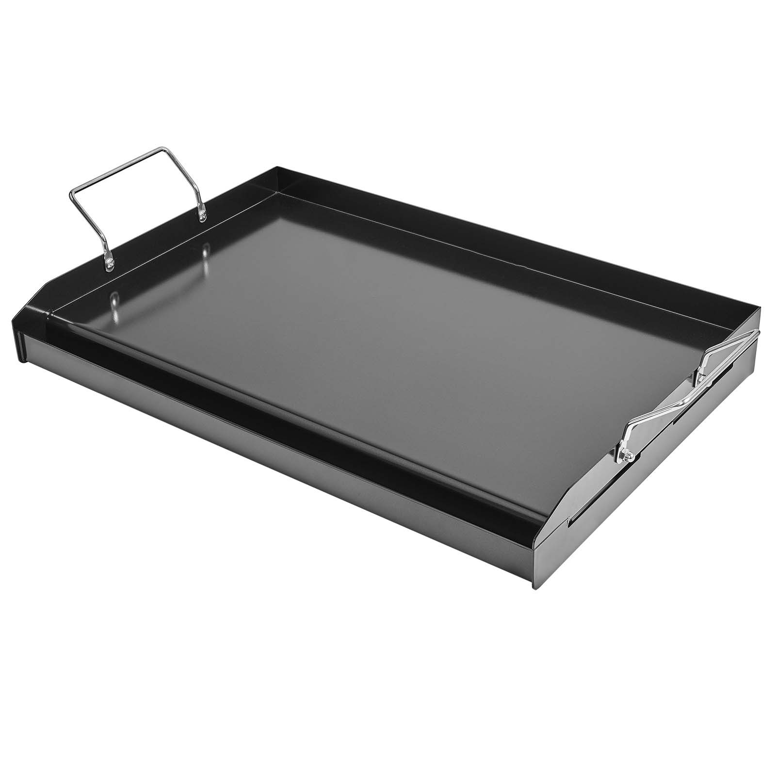 24×16 in Flat Top Griddle Carbon Steel Universal BBQ Grill Pan Cookware