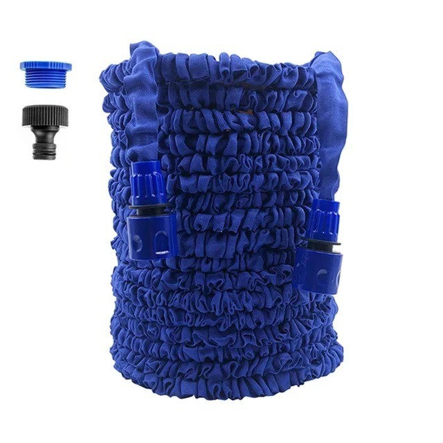 Expanding Expandable Flexible Garden Water Hose w Spray Nozzle 25, 50, 75, 100FT