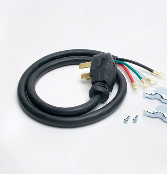GE Universal 4 Wire Range Power Cord Cable 40-Amp, 125/250v, 4-feet, WX9X35