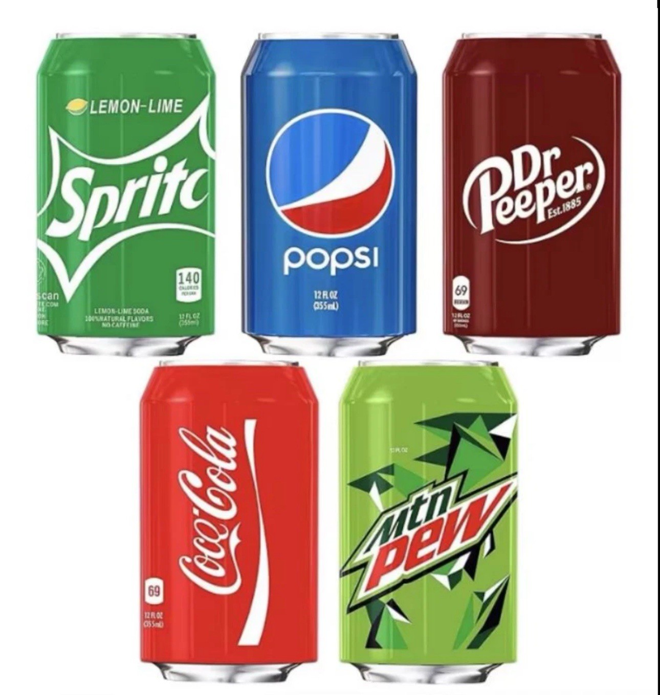 5 Beer Can Covers – Fun Silicone Disguise Sleeves for Standard 12oz Cans