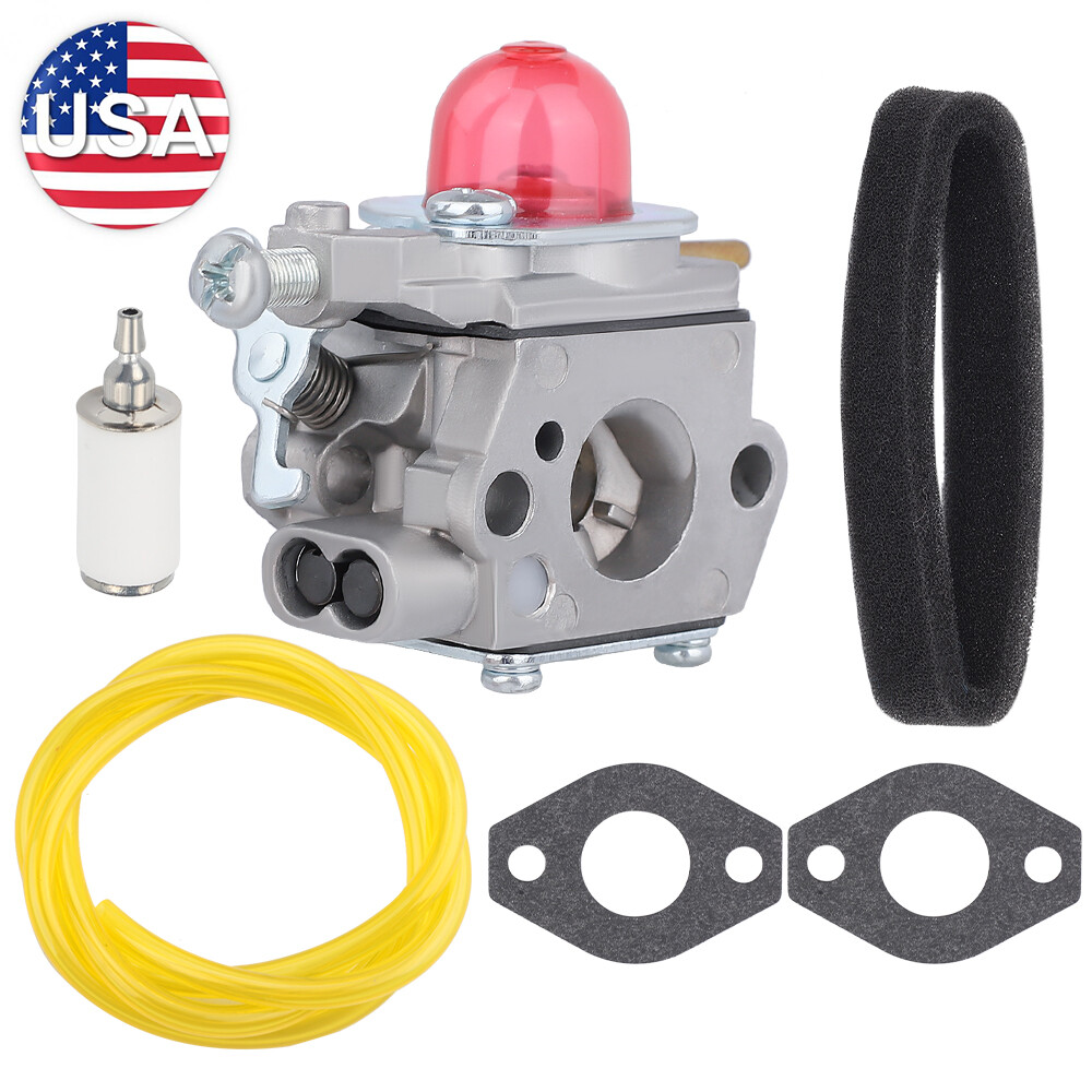 Carburetor Carb For Murray 16″ straight shaft trimmer Craftsman 25cc Weedeater
