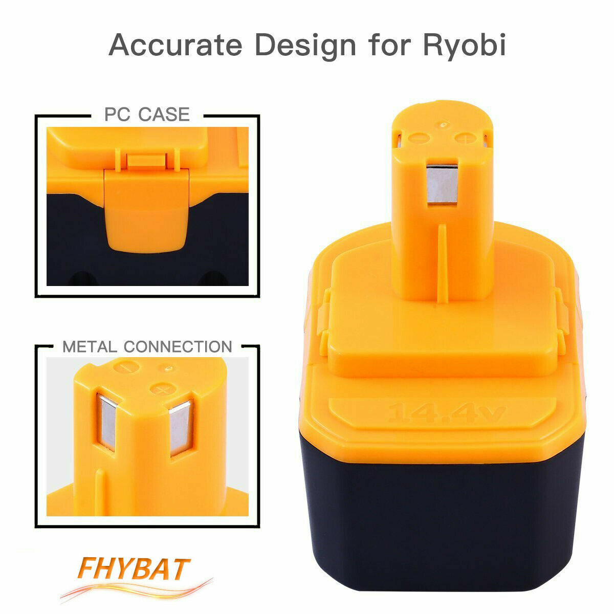 For Ryobi 14.4V 3.6Ah Ni-Mh Battery 130224010 1400671 130224011 or P117 Charger