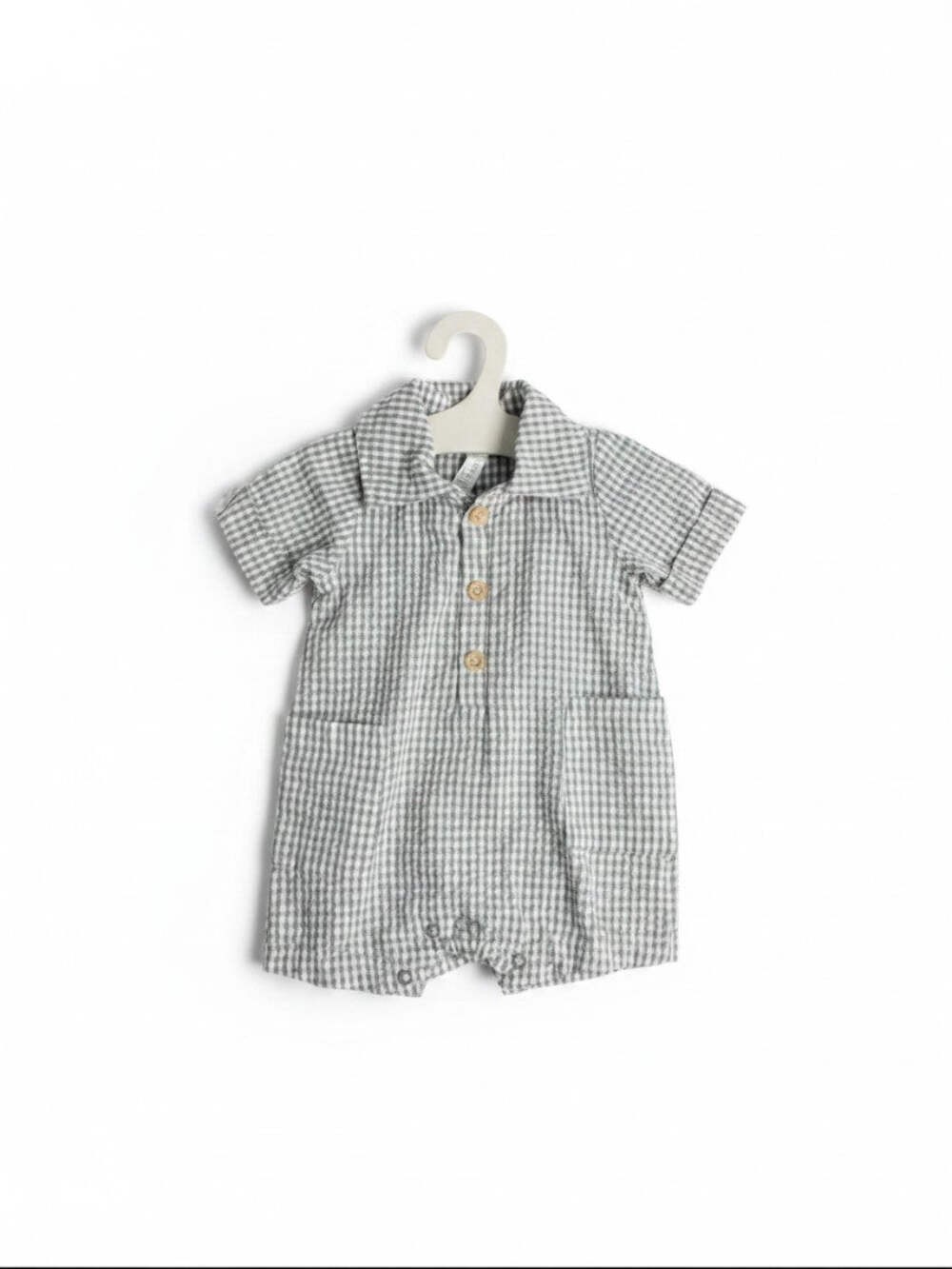 Preloved Plaid Romper