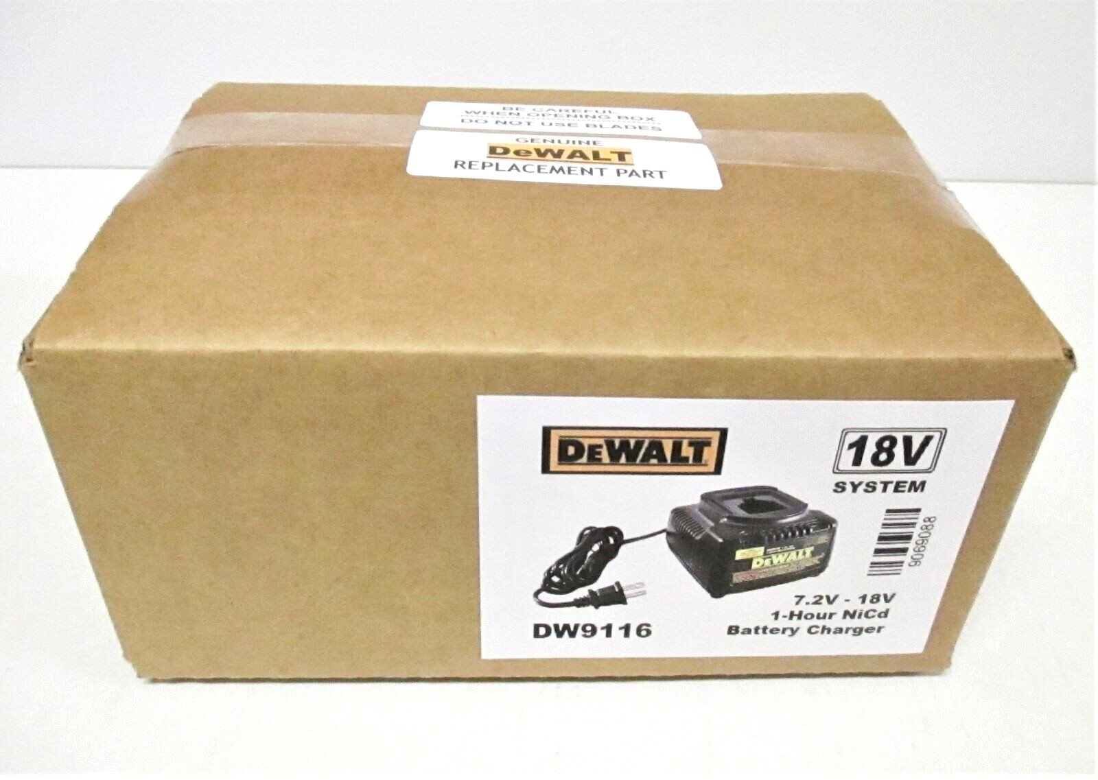 Genuine DEWALT DW9116 7.2V – 18V Volt 1-Hr CHARGER w/Tune-Up Mode **NEW In BOX**