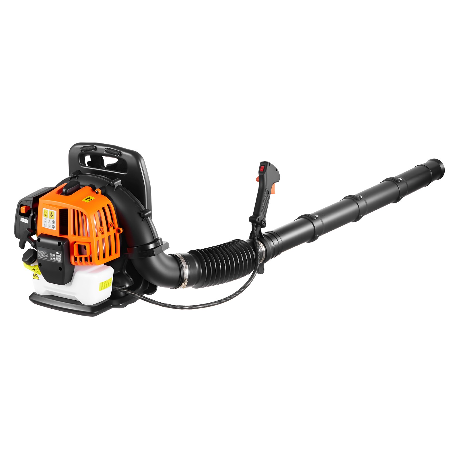 Uimoso Gas-Powered Backpack Leaf Blower, 43CC 2-Stroke, 447CFM, 150MPH