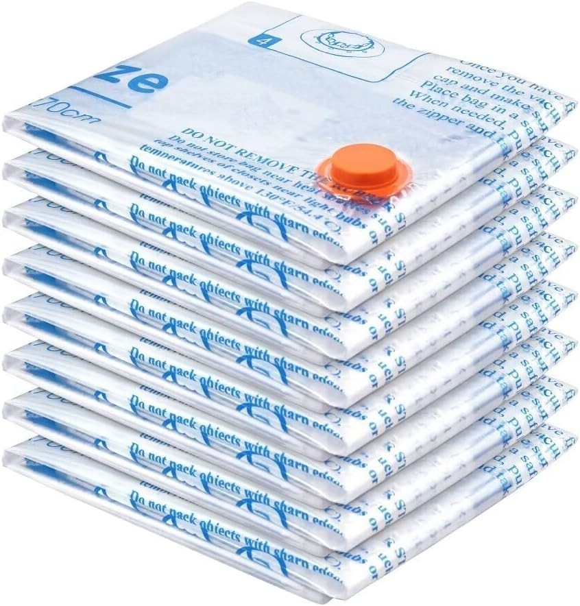Vacuum Storage Bags Space Saver Seal for Clothing Comforters Pillows Bedding