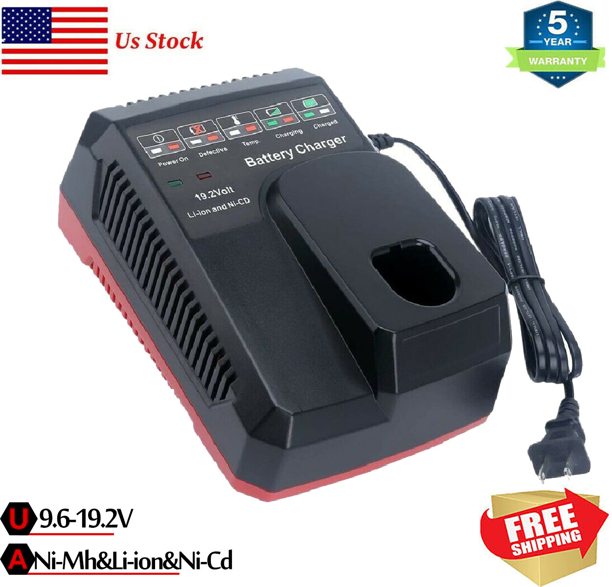 2Pack 19.2V 8.0Ah For Craftsman C3 DieHard Lithium ion XCP Battery or Charger
